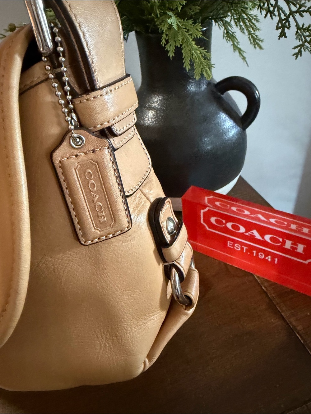 Coach Legacy Turnlock Flap Bag - Picture 5 of 16